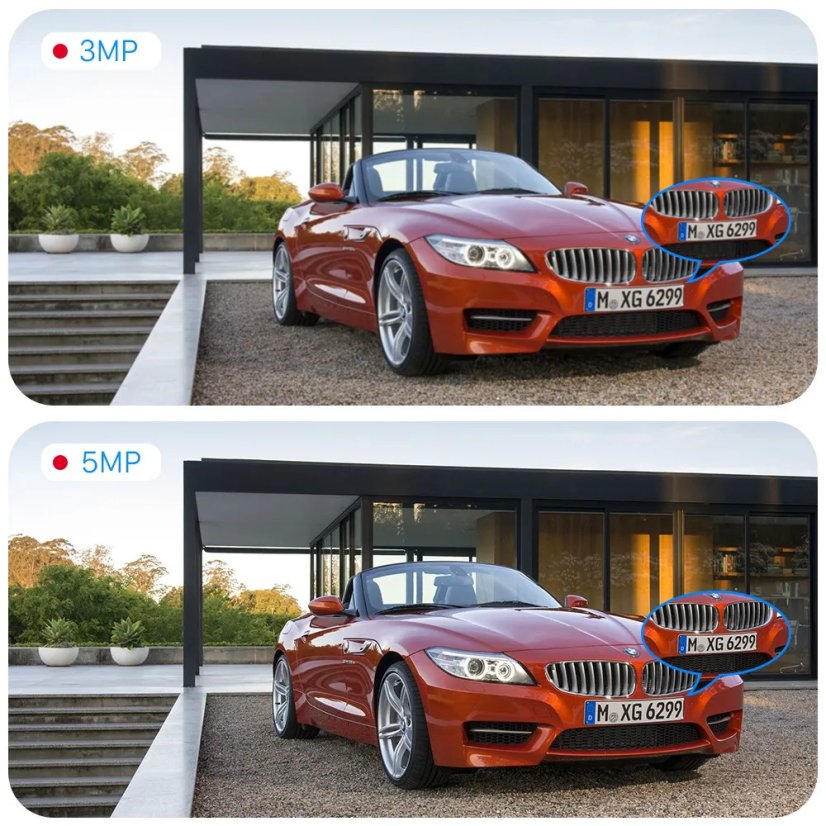 Venkovní Bezpečnostní Kamera 5Mp