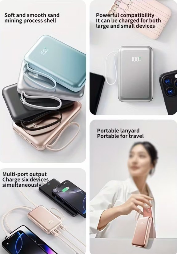 Powerbanka 20000Ah – až 22.5W Rychlé Nabíjení