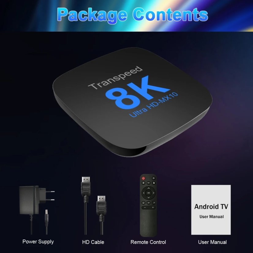Multimediální centrum, RK3528 8K s Android 13