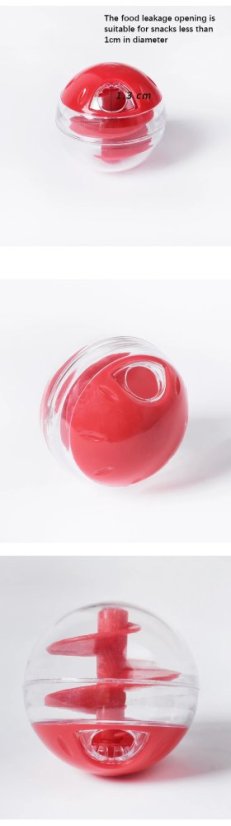 Míček na granulky pro kočky a psy