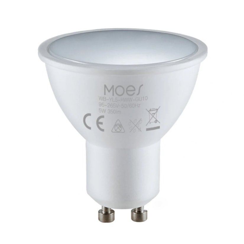 MOES WiFi LED žárovka GU10