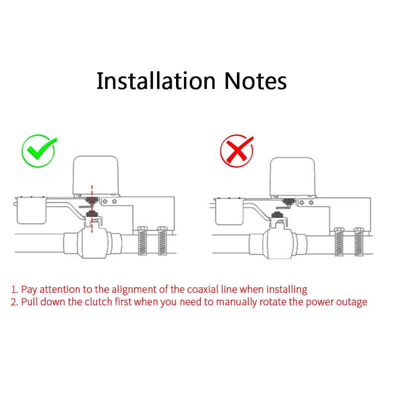 Chytrý uzávěr ventilů vody a plynu s ZigBee ovládáním