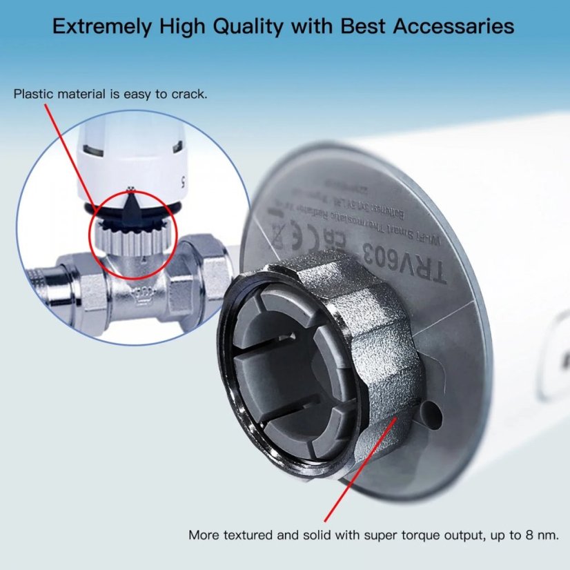 Termostatická hlavice TUYA WiFi