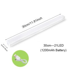 LED Světlo s PIR Pohybovým Senzorem 30cm