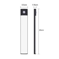 LED Světlo s PIR Pohybovým Senzorem 3v1 20cm