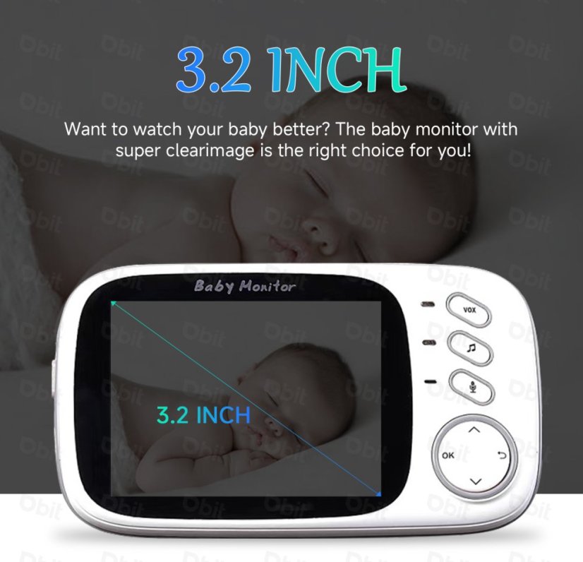 Dětská chůvička H32 Pro 2.4 GHz