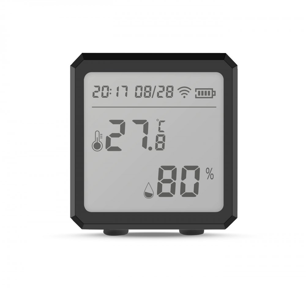WiFi Senzor Teploty a Vlhkosti Vzduchu s LCD Displejem – Klima pod ...