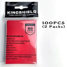 Matné barevné obaly na karty – 100 ks (66×91 mm)