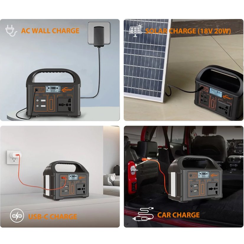 Přenosná Nabíjecí Stanice, 100W