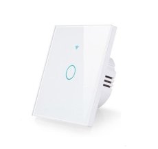 Chytrý Jednotlačítkový Vypínač Světel s Wi-Fi - Bílý