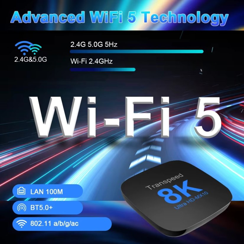 Multimediální centrum, RK3528 8K s Android 13