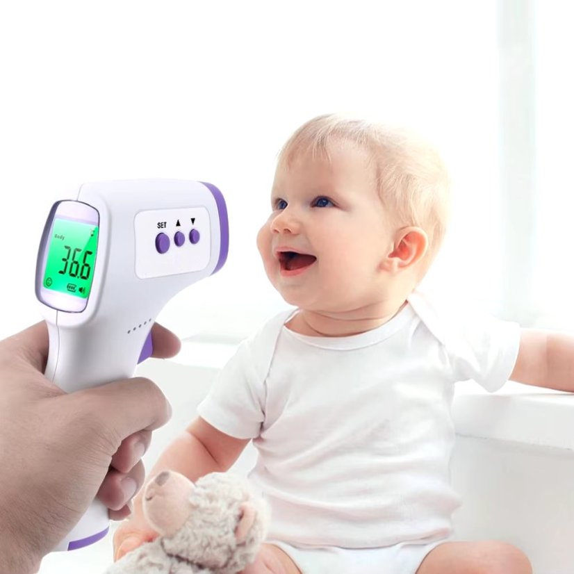 Bezkontaktní teploměr s LCD displejem