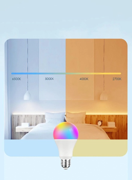 Chytrá WiFi LED žárovka