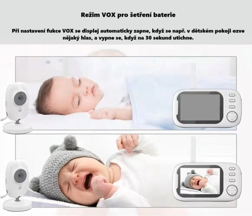 Dětská chůvička H32 Pro 2.4 GHz