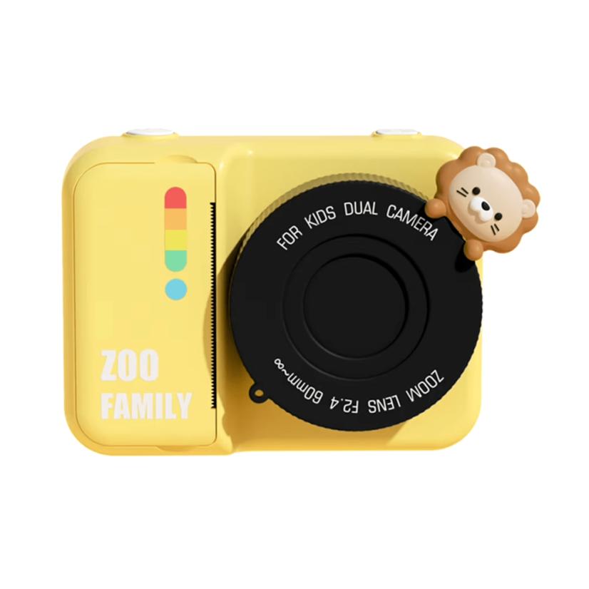 Dětský fotoaparát s tiskem ZooFamily Lvíček