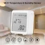 WiFi Senzor Teploty a Vlhkosti Vzduchu s LCD Displejem, Bílý