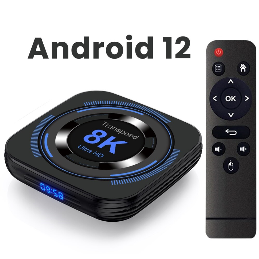 Android TV Box Dual WiFi s 8K rozlišením