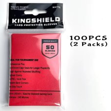 Matné barevné obaly na karty – 100 ks (66×91 mm)