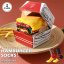 Burger Ponožky – 2 Páry Veselých Ponožek