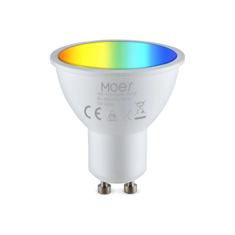 MOES WiFi LED žárovka GU10