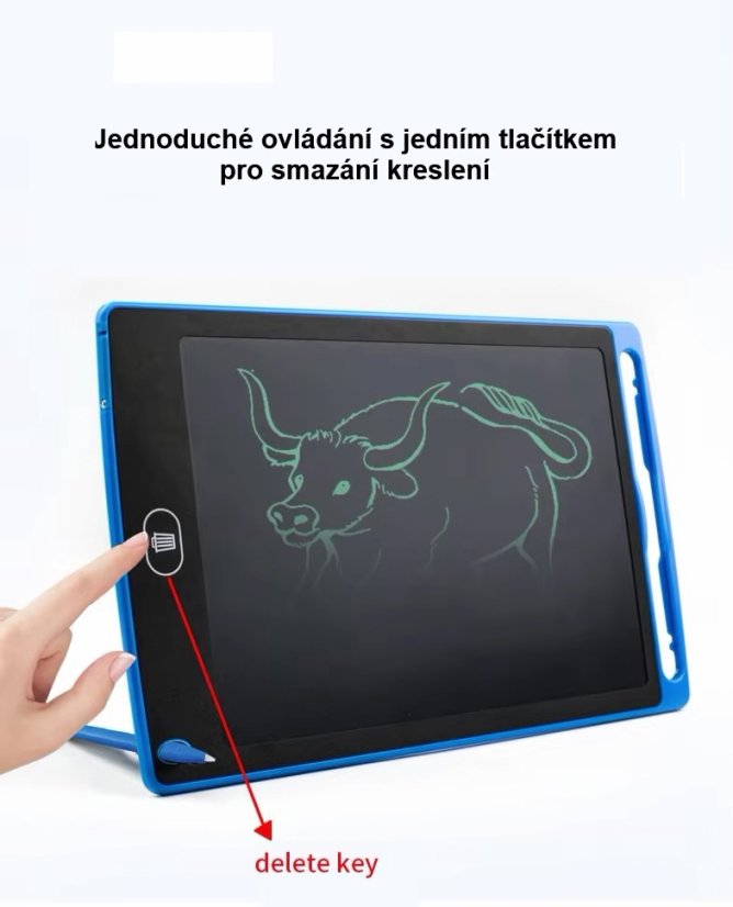 Kreslicí tablet 8,5'' LCD - Barva: Růžová
